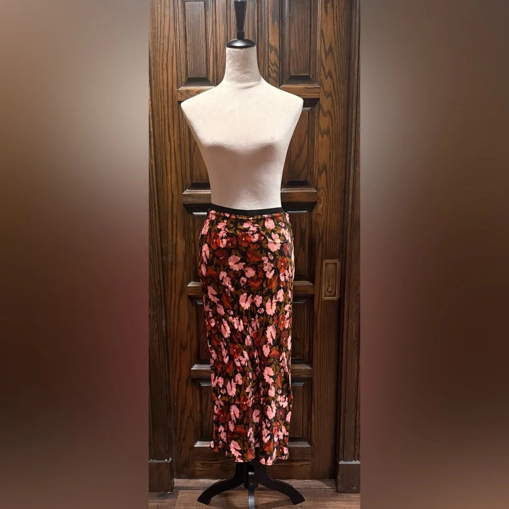 Anthropologie floral midi